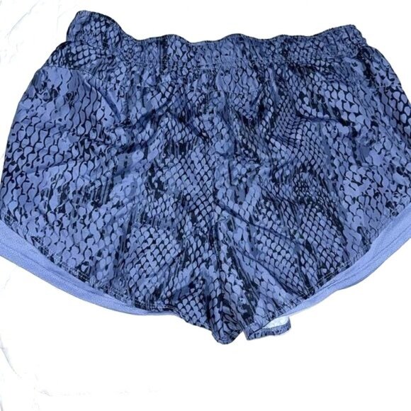 Athletic Works L Blue Snake Print Womens Shorts - Picture 5 of 6